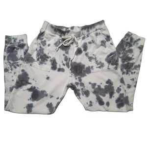 *5 FOR $25*Cotton On White and Black Tie Dye Joggers - Size M